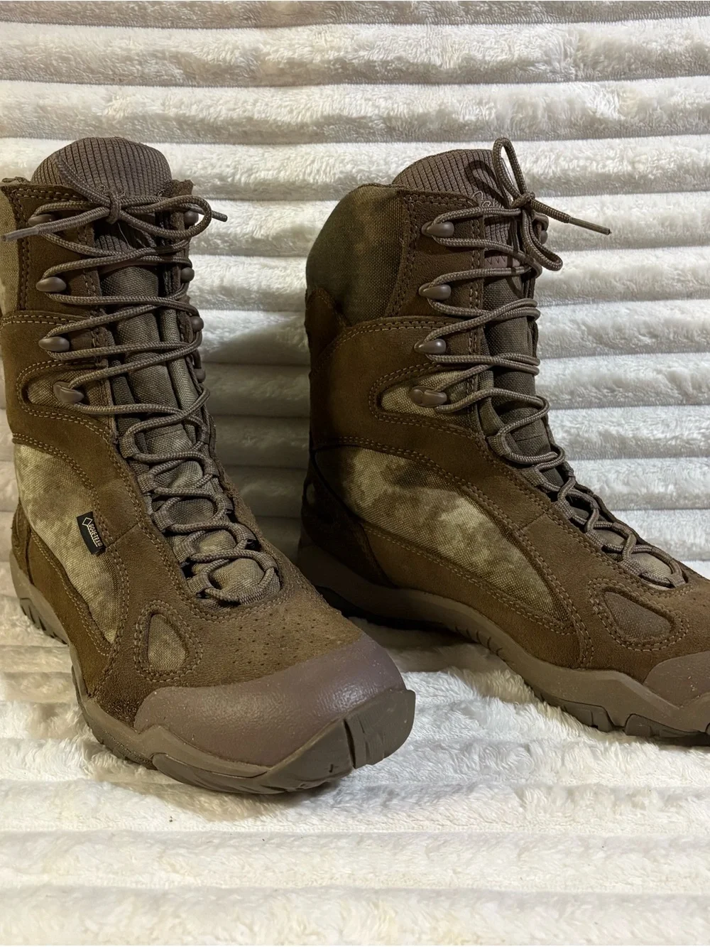 Vintage Cabela's Men's Brown Tactical Lace-Up Boots 11.5